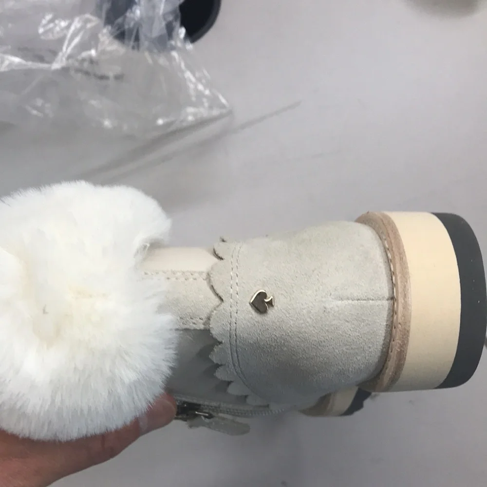 NWT,Kate spade maira boots S370758 off white - Picture 10 of 17
